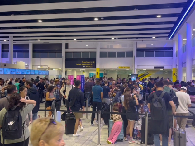 Airport Disruption from Global IT Outage July 2024